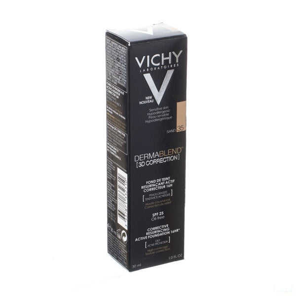 Vichy Dermablend Correction 3d 35 30ml - Vichy - InstaCosmetic