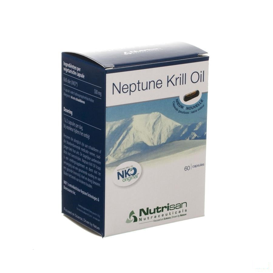 Neptune Krill Oil Licaps V-caps 60 Nutrisan