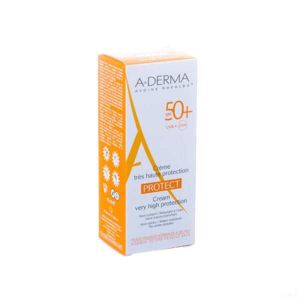 Aderma Protect Creme SPF50+ 40ml - Aderma - InstaCosmetic
