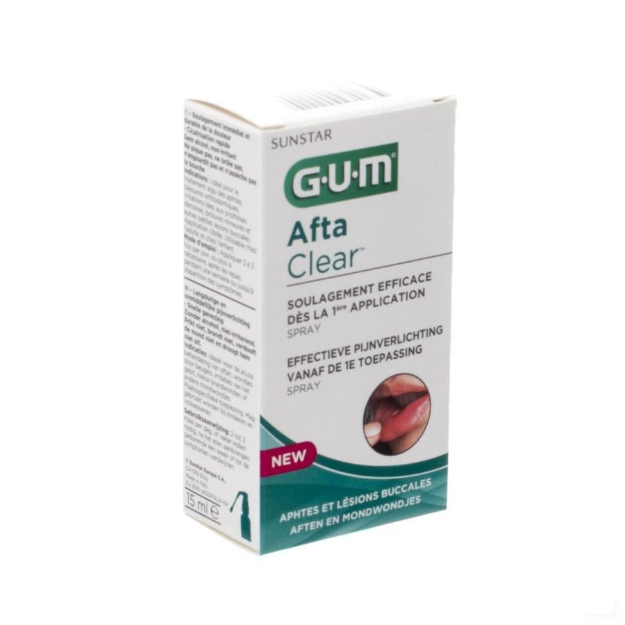 Gum Aftaclear Mondspray 15ml
