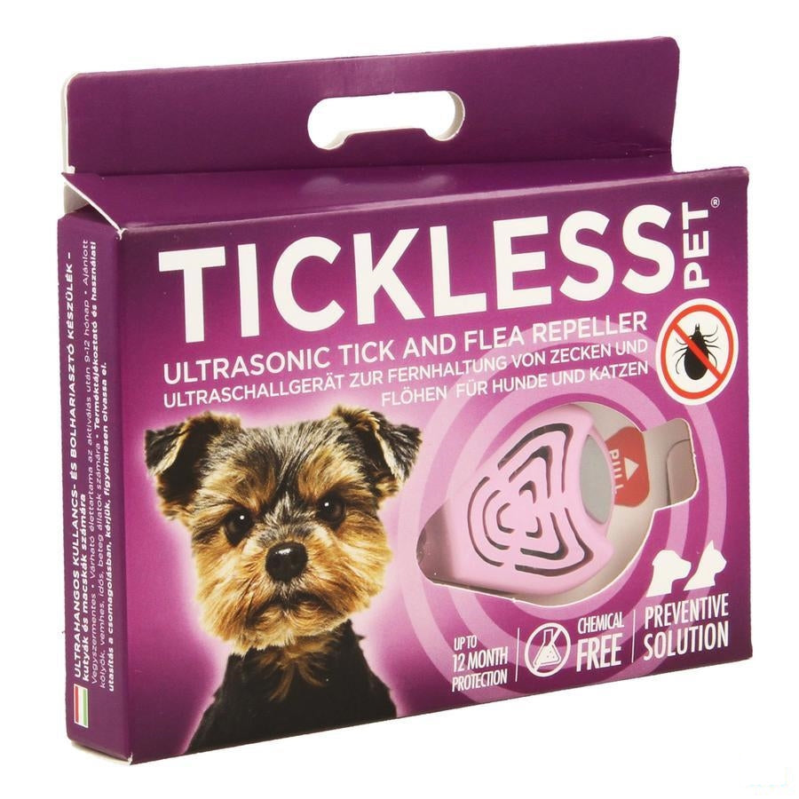 Tickless Ultrasone Verjager Teek Vlo Paars 1