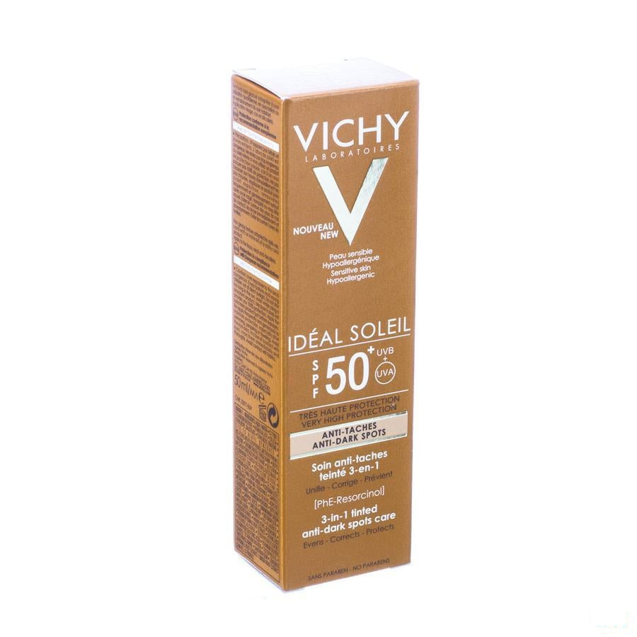 Vichy Idéal Soleil Verzorging tegen pigmentvlekken - SPF 50+ 50ml
