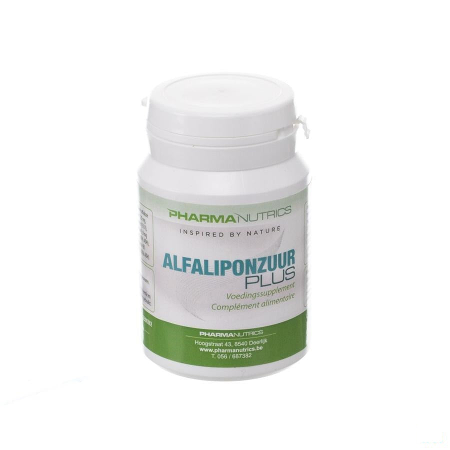 Alfa Liponzuur Plus V-caps 60 Pharmanutrics