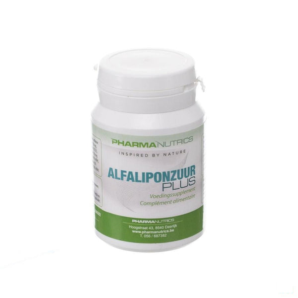 Alfa Liponzuur Plus V-caps 60 Pharmanutrics - Pharmanutrics - InstaCosmetic