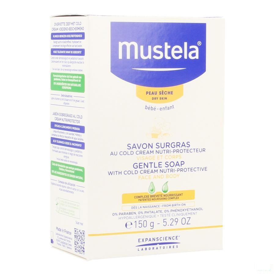 Mustela Ps Zeep Overvet Cold Cream 150g