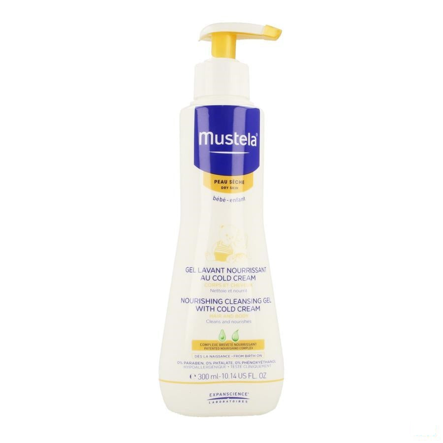 Mustela Ps Wasgel Voedend Cold Cream 300ml