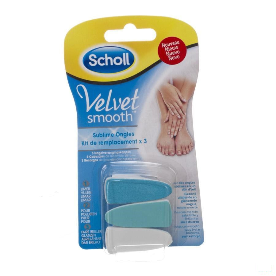 Scholl Velvet Smooth Nagelverz. Koppen 3