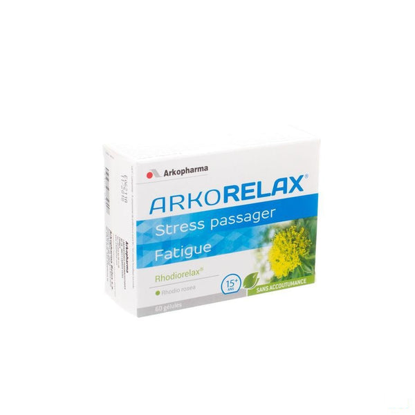 Arkorelax Rhodiorelax Stress Blister Capsules 60 - Arkopharma - InstaCosmetic