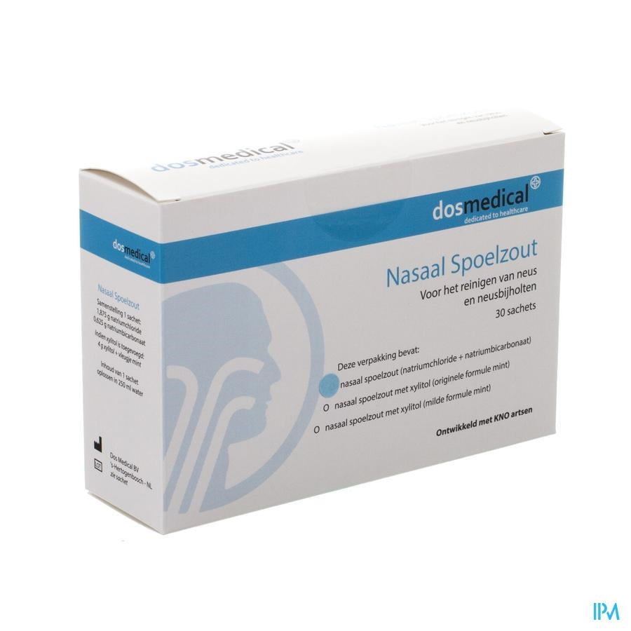 Dos Medical Nasaal Spoelzout Zakje 30x2,5g