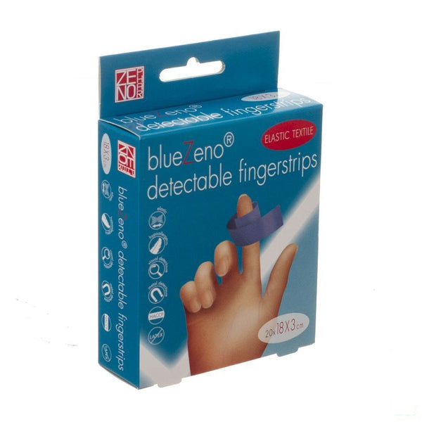 Bluezeno Detectable Fingerstrip 18,0x3,0cm 20 - Zeno Phar - InstaCosmetic