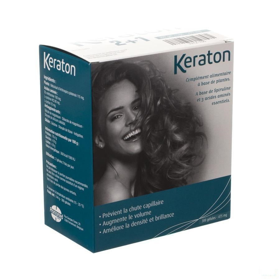 Keraton 475mg Capsules 3x100 2+1