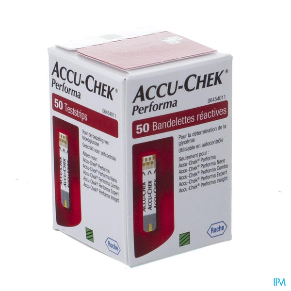 Accu Chek Performa Strips 50 06454011031 - Roche - InstaCosmetic