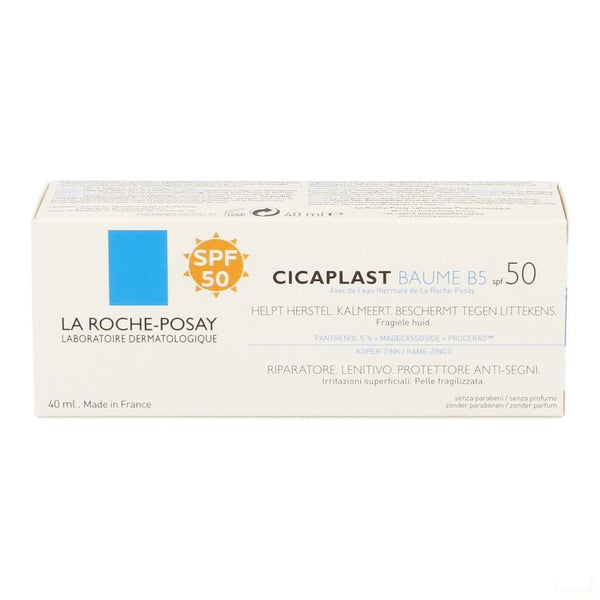La Roche-Posay - Cicaplast Balsem B5 + SPF50 40ml - Lrp - InstaCosmetic
