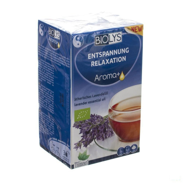 Biolys Aroma + Relax Kruidenthee Zakje 20 - Tilman - InstaCosmetic