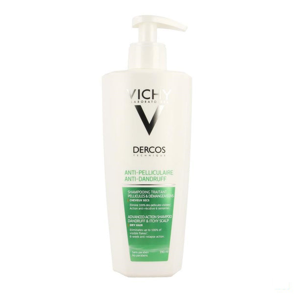 Vichy Dercos Anti-roos Shampoo Droog Haar 390ml - Vichy - InstaCosmetic