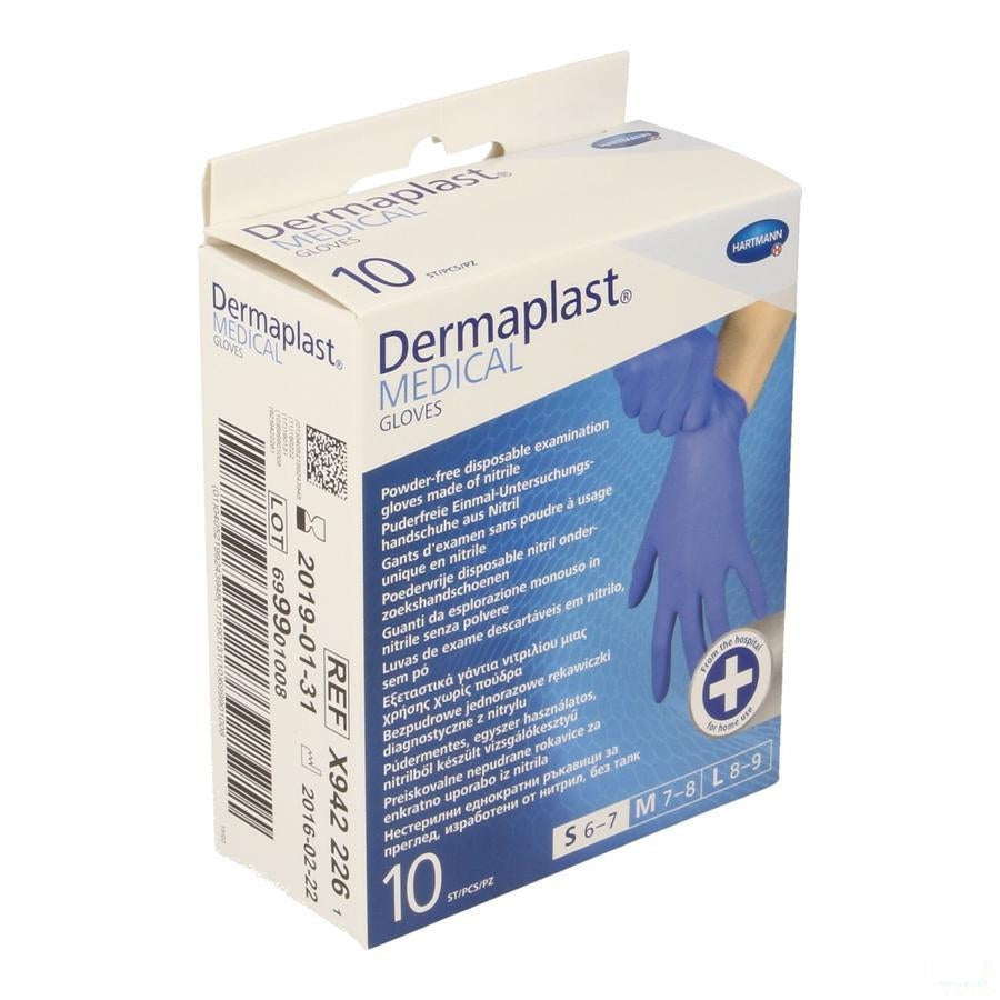 Dermaplast Medical Gloves Non Steril 10 S