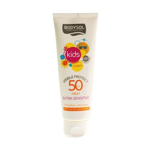 Bodysol Kids Suncream Visiprot Ip50 125ml - Omega Pharma - InstaCosmetic