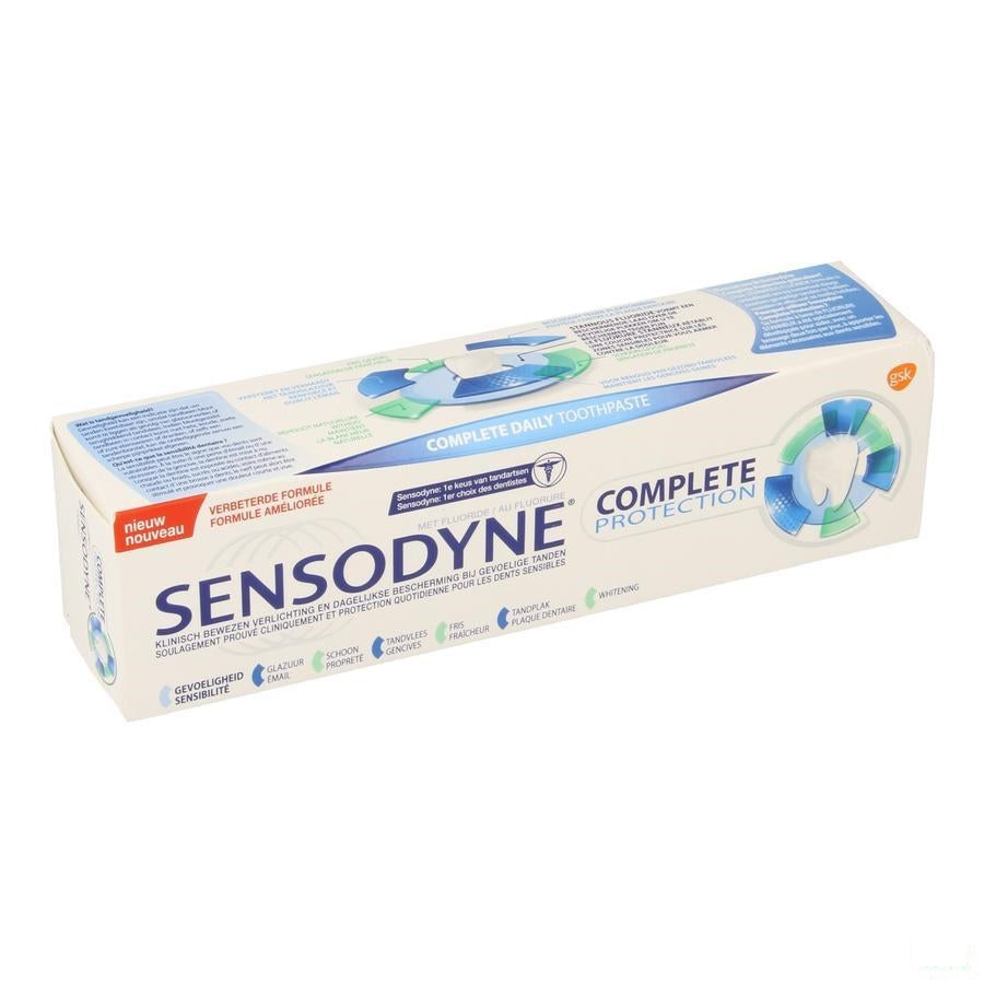 Sensodyne Tandpasta Complete Protect. Nieuwe Formule Tube 75ml