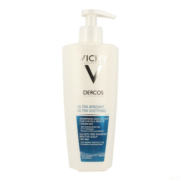 Vichy Dercos Shampoo Dermo Kalmerend Droog Haar 390ml - Vichy - InstaCosmetic