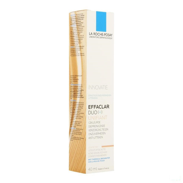 La Roche-Posay - Effaclar Duo+ Unifiant Light 40ml - Lrp - InstaCosmetic