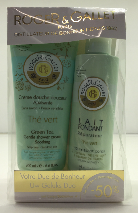 Roger&gallet The Vert Duo Dchegel+bodylot 2x200ml