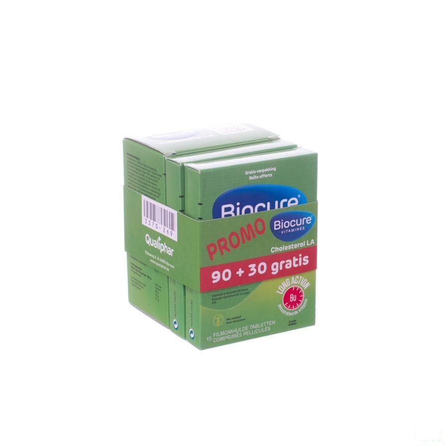 Biocure Cholesterol La Promo 90+30 Tabl Gratis