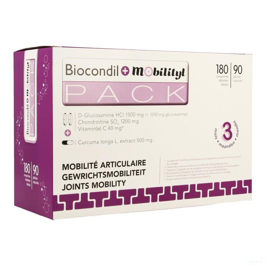 Biocondil Tabletten 180+mobilityl Capsules 90 Verv.3371820