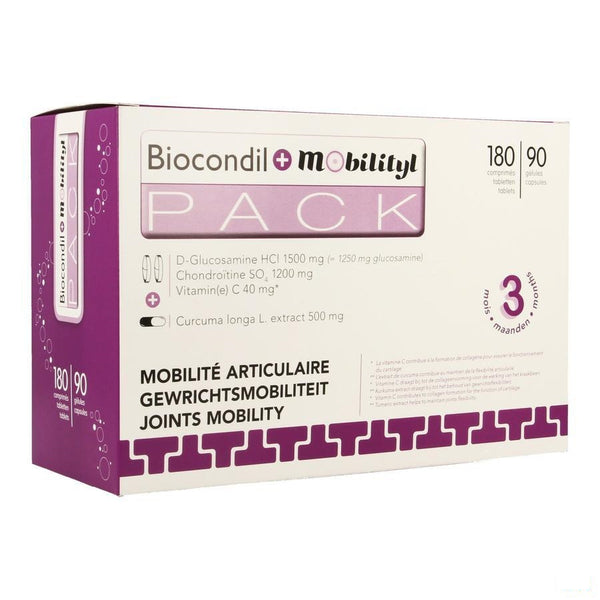 Biocondil Tabletten 180+mobilityl Capsules 90 Verv.3371820 - Trenker - InstaCosmetic