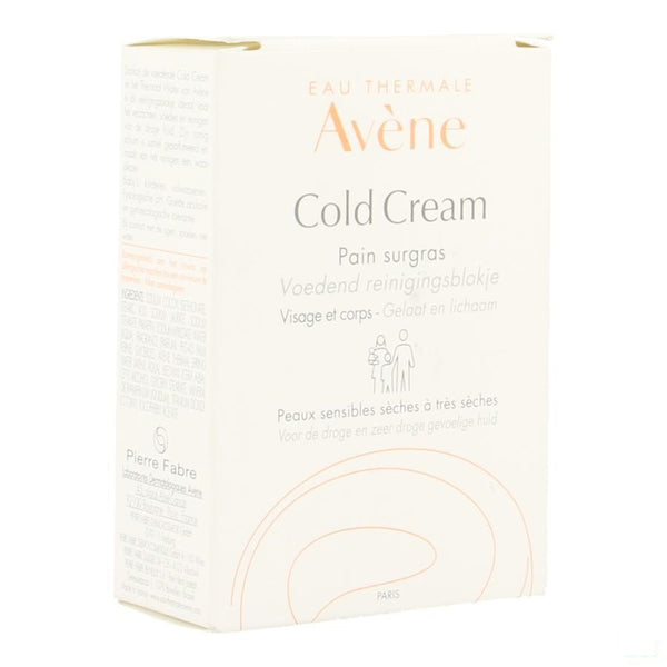 Avene Cold Cream Wasstuk Overvet Nieuwe Formule 100g - Avene - InstaCosmetic