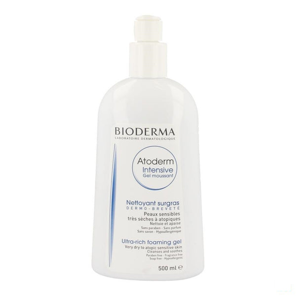 Bioderma Atoderm Intensive Schuimende Gel 500ml - Bioderma - InstaCosmetic