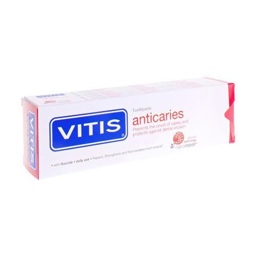 Vitis Anti-caries Tandpasta 31894 - Dentaid - InstaCosmetic