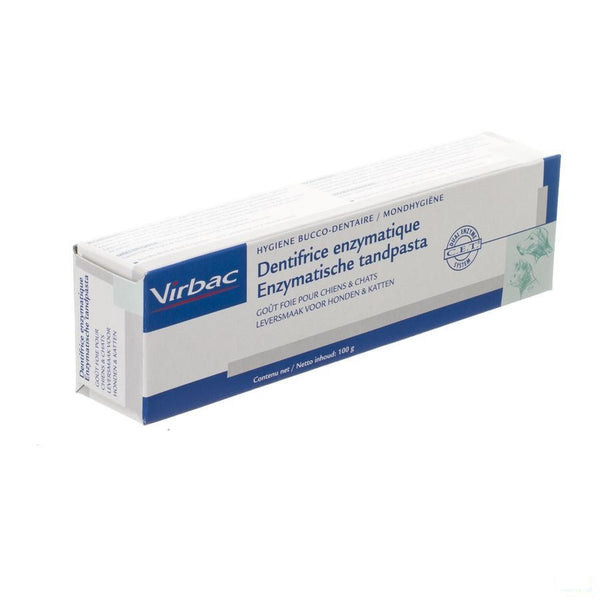 Virbac Tandpasta Enzymatisch Leversmaak Tube 100g - Virbac - InstaCosmetic