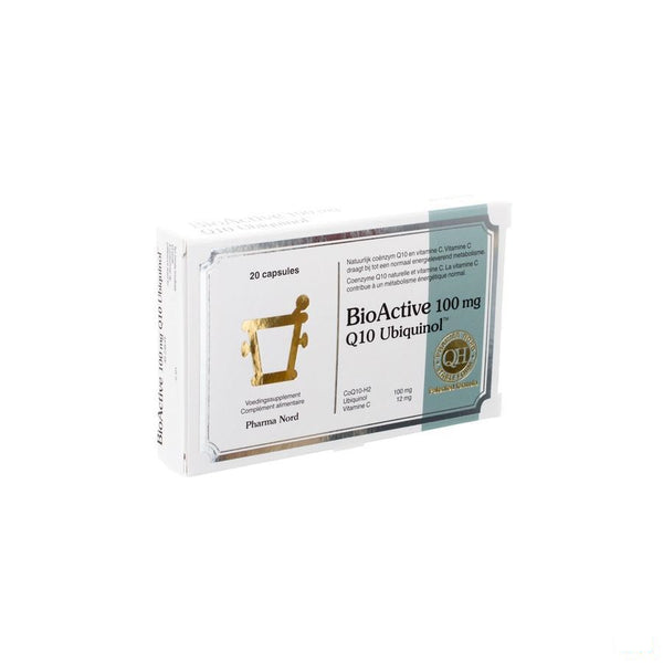 Bio Active Q10 100mg Capsules 20 - Pharma Nord - InstaCosmetic