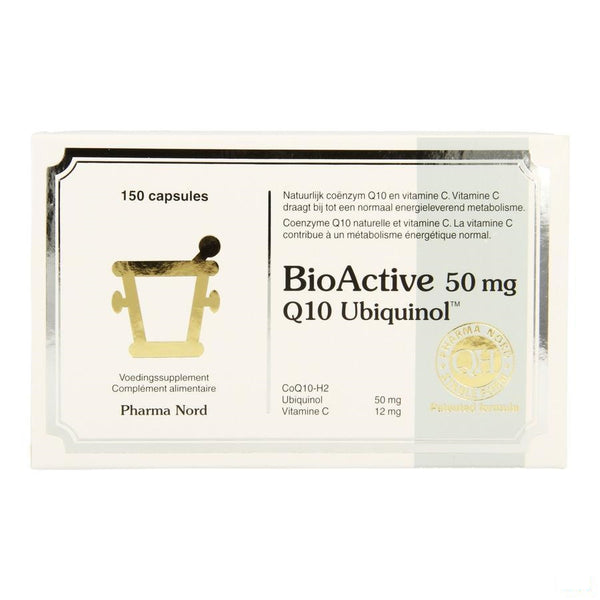 Bio Active Q10 50mg Capsules 150 - Pharma Nord - InstaCosmetic