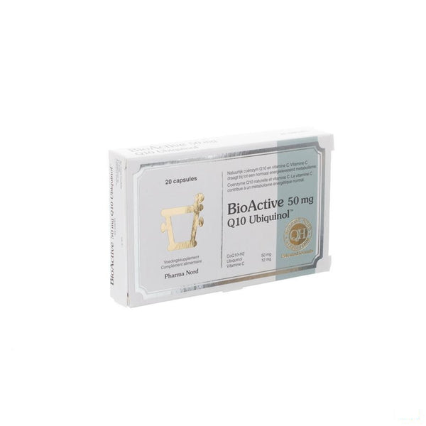 Bio Active Q10 50mg Capsules 20 - Pharma Nord - InstaCosmetic