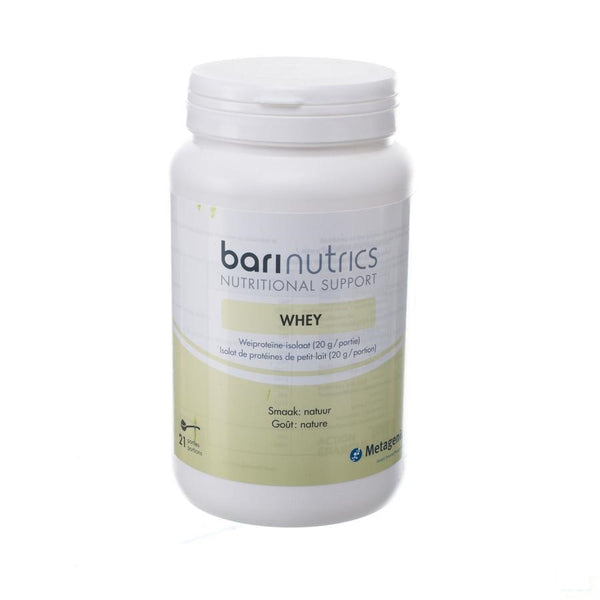 Barinutrics Whey Nauur Nieuwe Formule 21 Port. - Metagenics - InstaCosmetic