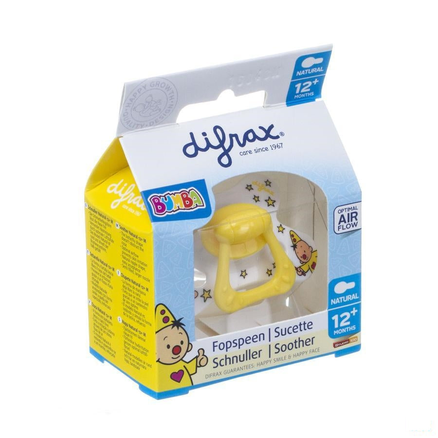 Difrax Fopspeen Natural 12+ Bumba