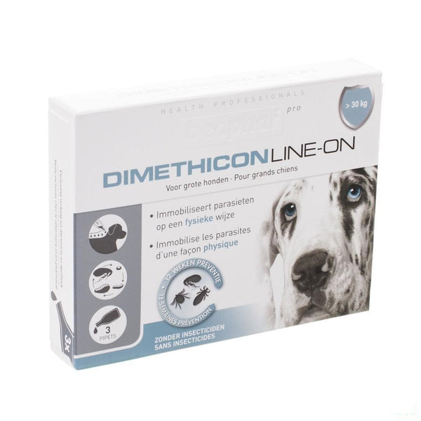 Beaphar Pro Dimethicon Line-on Grote Hond 3x4,5ml - Beaphar - InstaCosmetic