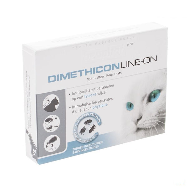 Beaphar Pro Dimethicon Line-on Kat 3x1ml - Beaphar - InstaCosmetic