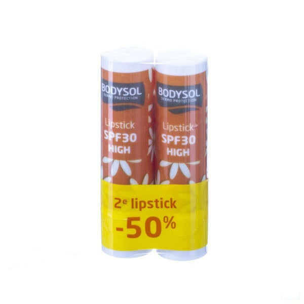 Bodysol Sun Lipstick Coco Promo 2x6,1g 2e -50% - Omega Pharma - InstaCosmetic