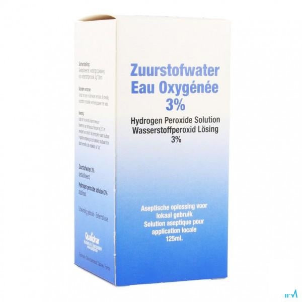 Zuurstofwater 3% Qualiphar 125ml - Qualiphar - InstaCosmetic