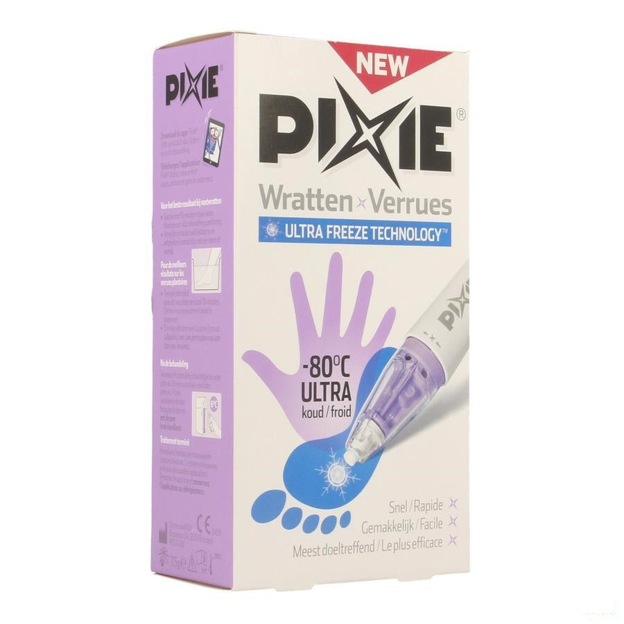 Pixie Pen 7,5g Tegen Wratten + N2o Patroon