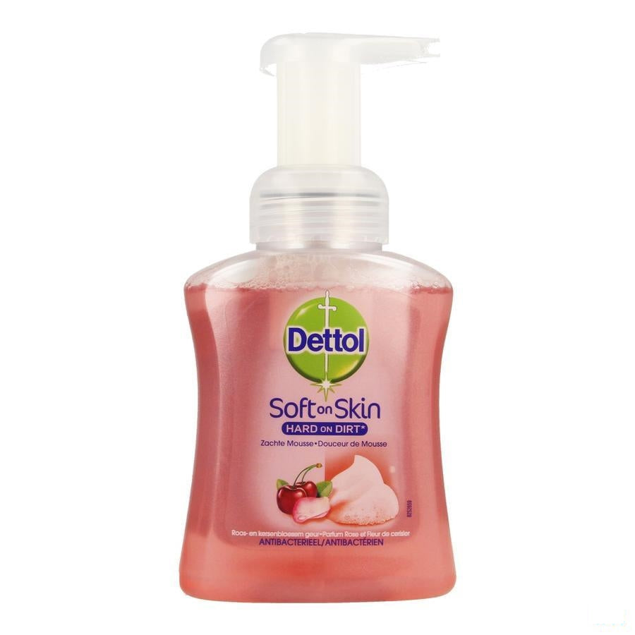 Dettol Healthy Touch Mss Wasgel Roos-kersbl. 250ml
