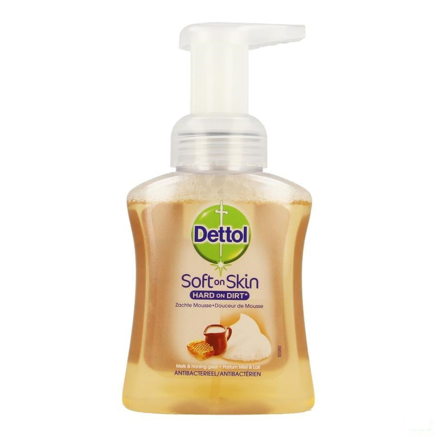 Dettol Healthy Touch of Foam Handzeep Melk & Honing - 250 ml