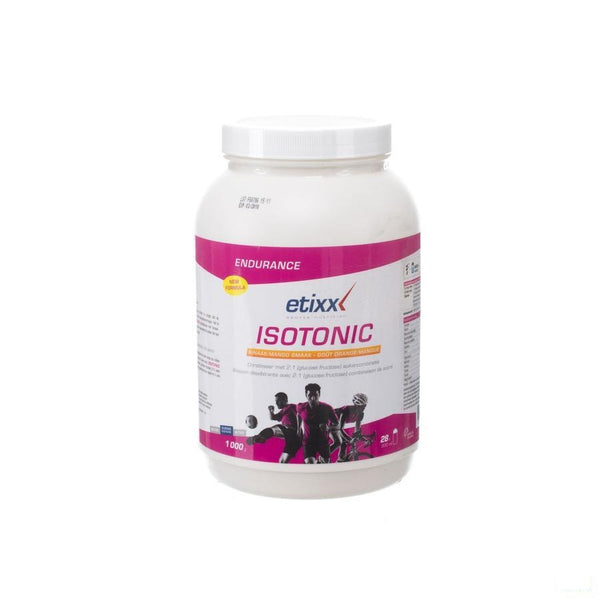 Etixx Isotonic Powder Orange-mango 1kg - Axone Pharma - InstaCosmetic