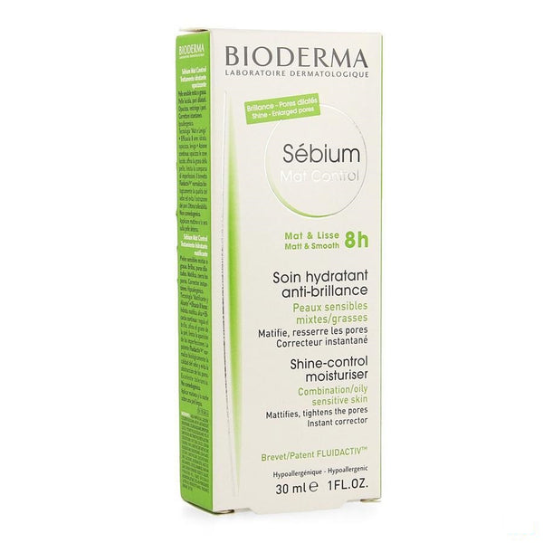 Bioderma Sebium Mat Control Creme 30ml - Bioderma - InstaCosmetic