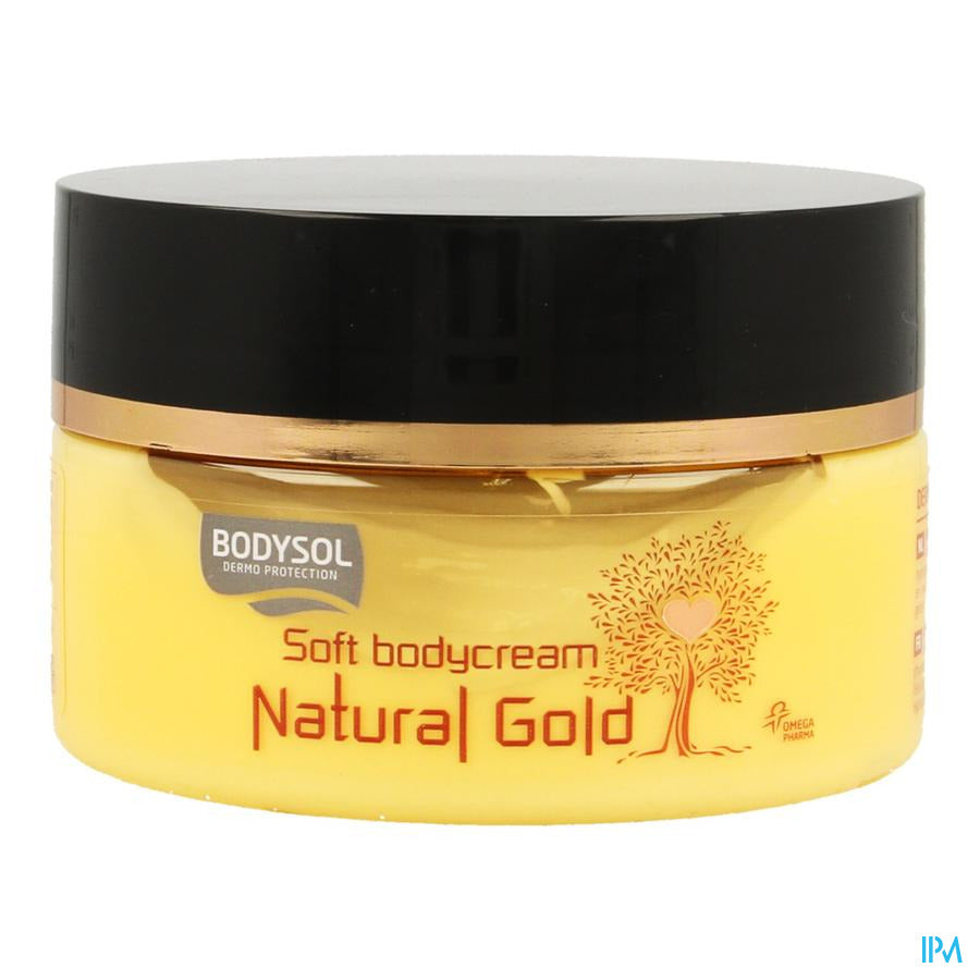 Bodysol Natural Gold Soft Bodycream 200ml