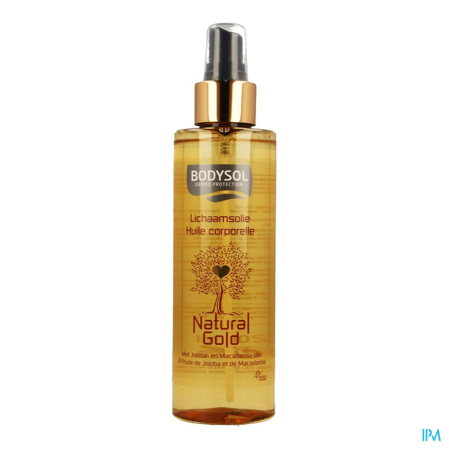 Bodysol Natural Gold Lichaamsolie 200ml
