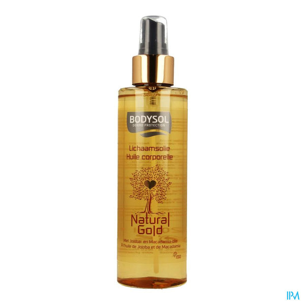 Bodysol Natural Gold Lichaamsolie 200ml - Omega Pharma - InstaCosmetic