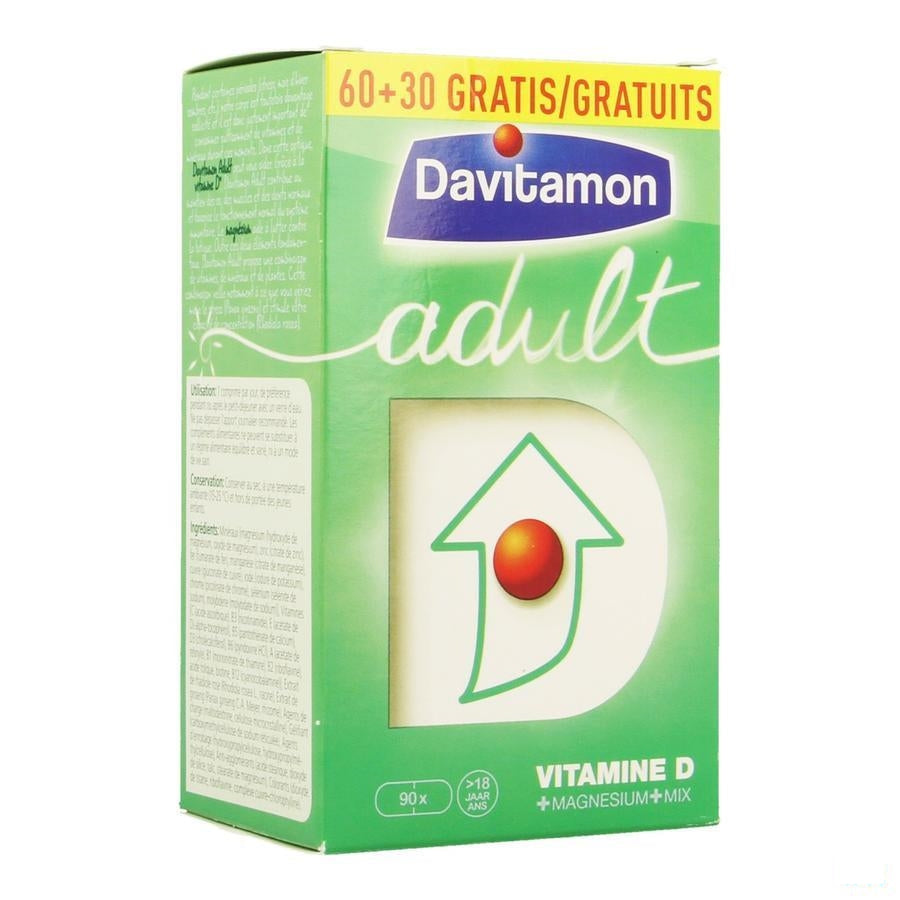 Davitamon Adult V1 Tabletten 60+30 Gratis